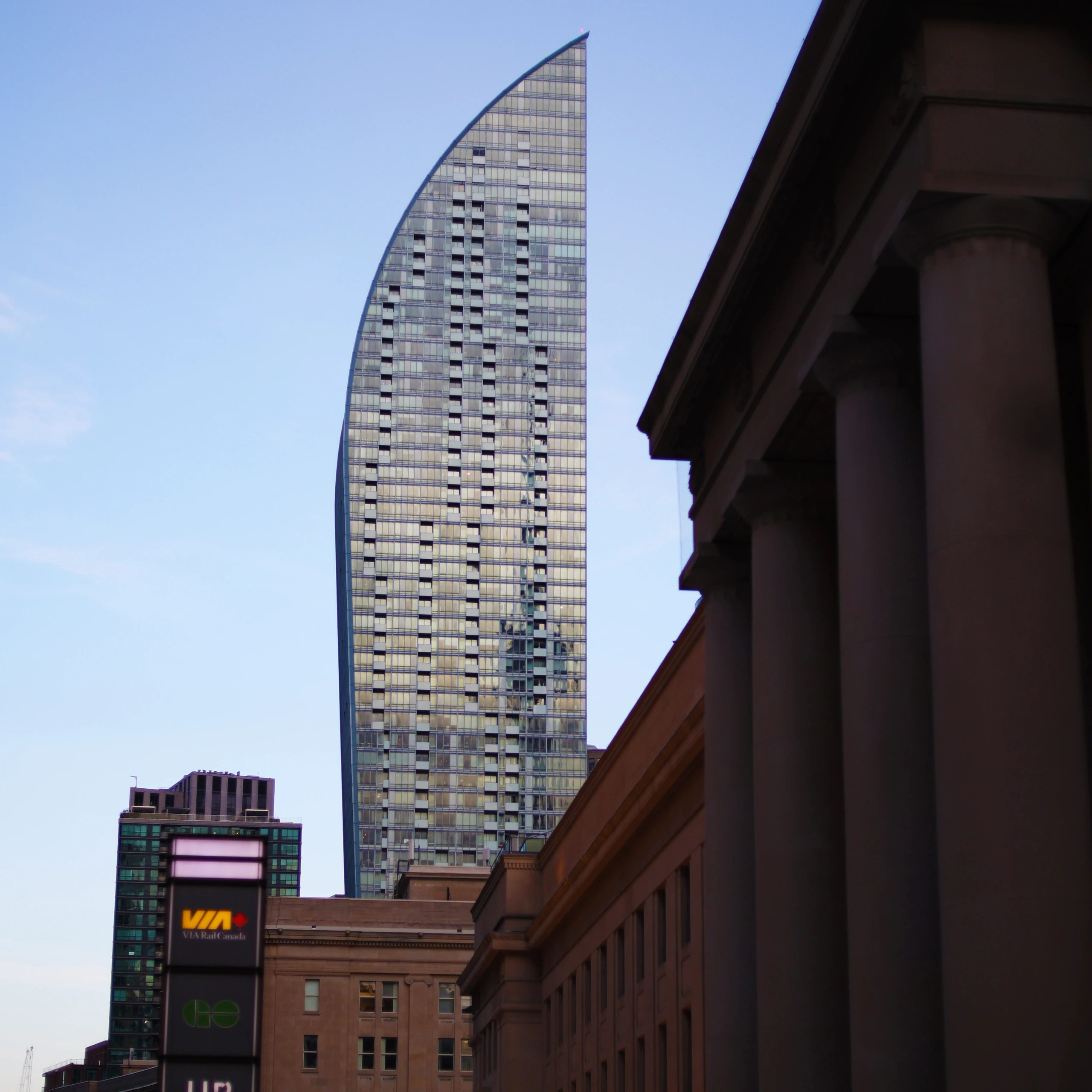 Architecture · framed by the city