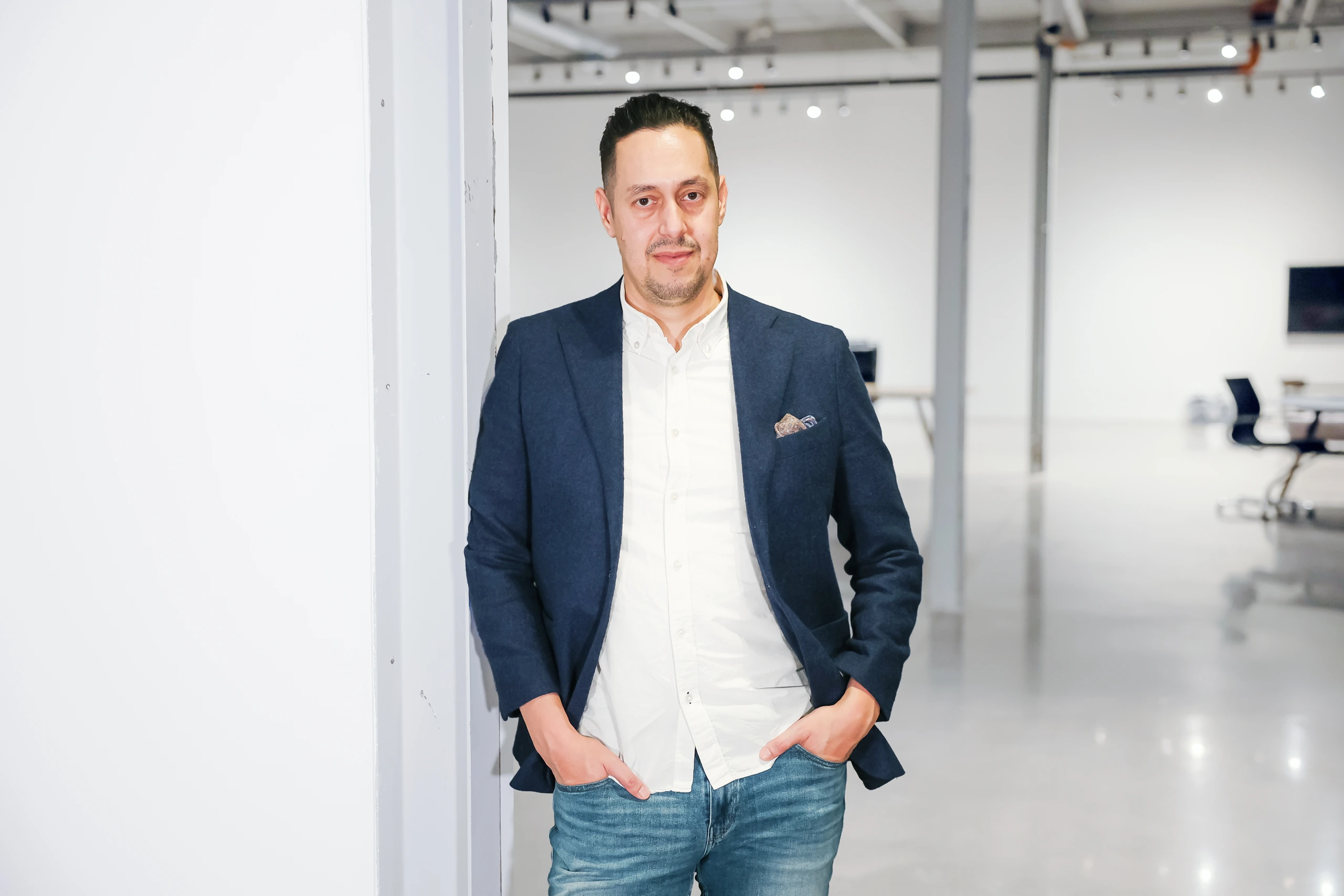 Business portrait · at the office