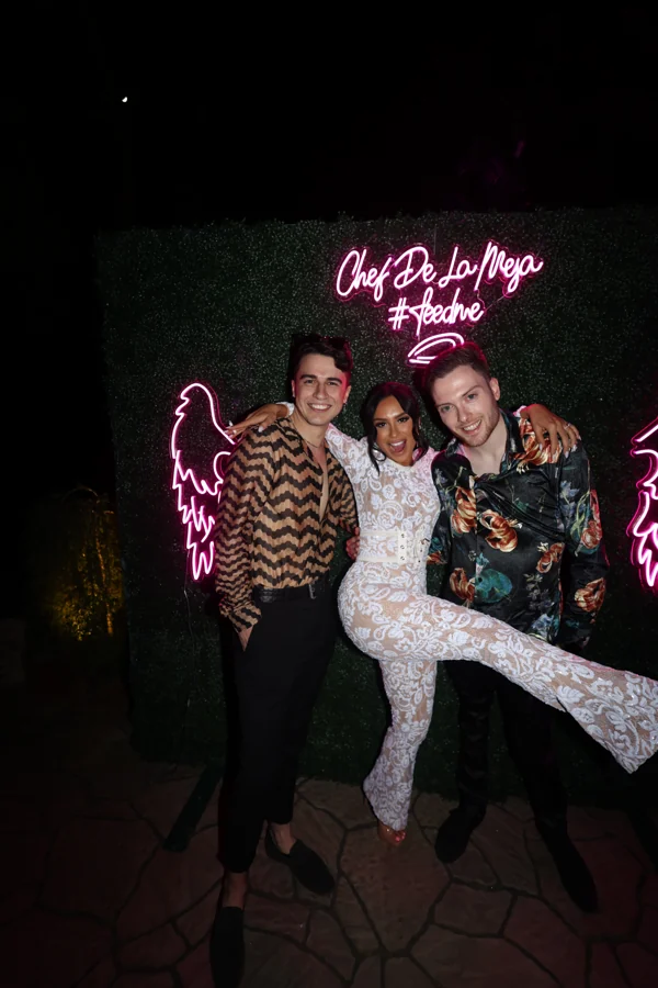 A jump, a laugh, a celebration