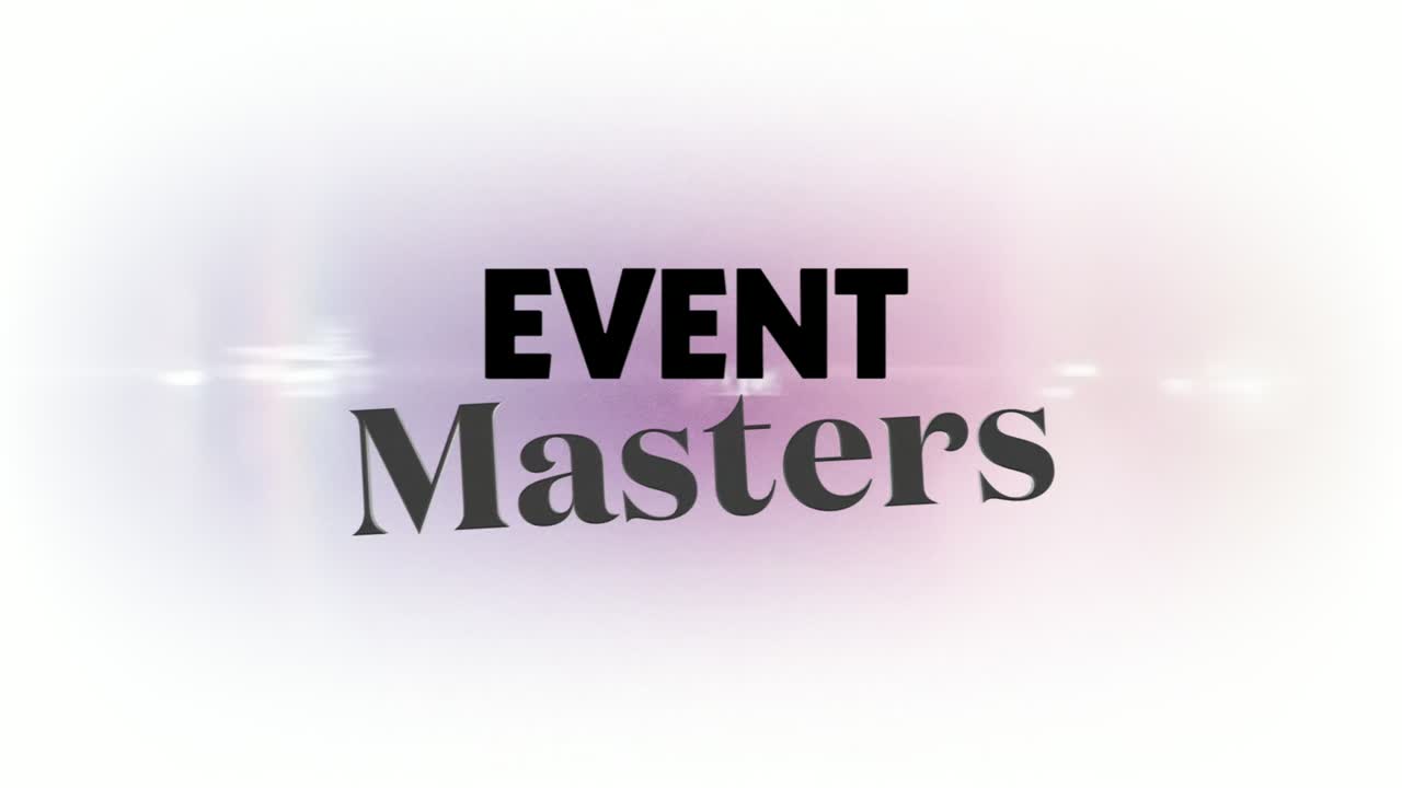 Event Masters · New title animation