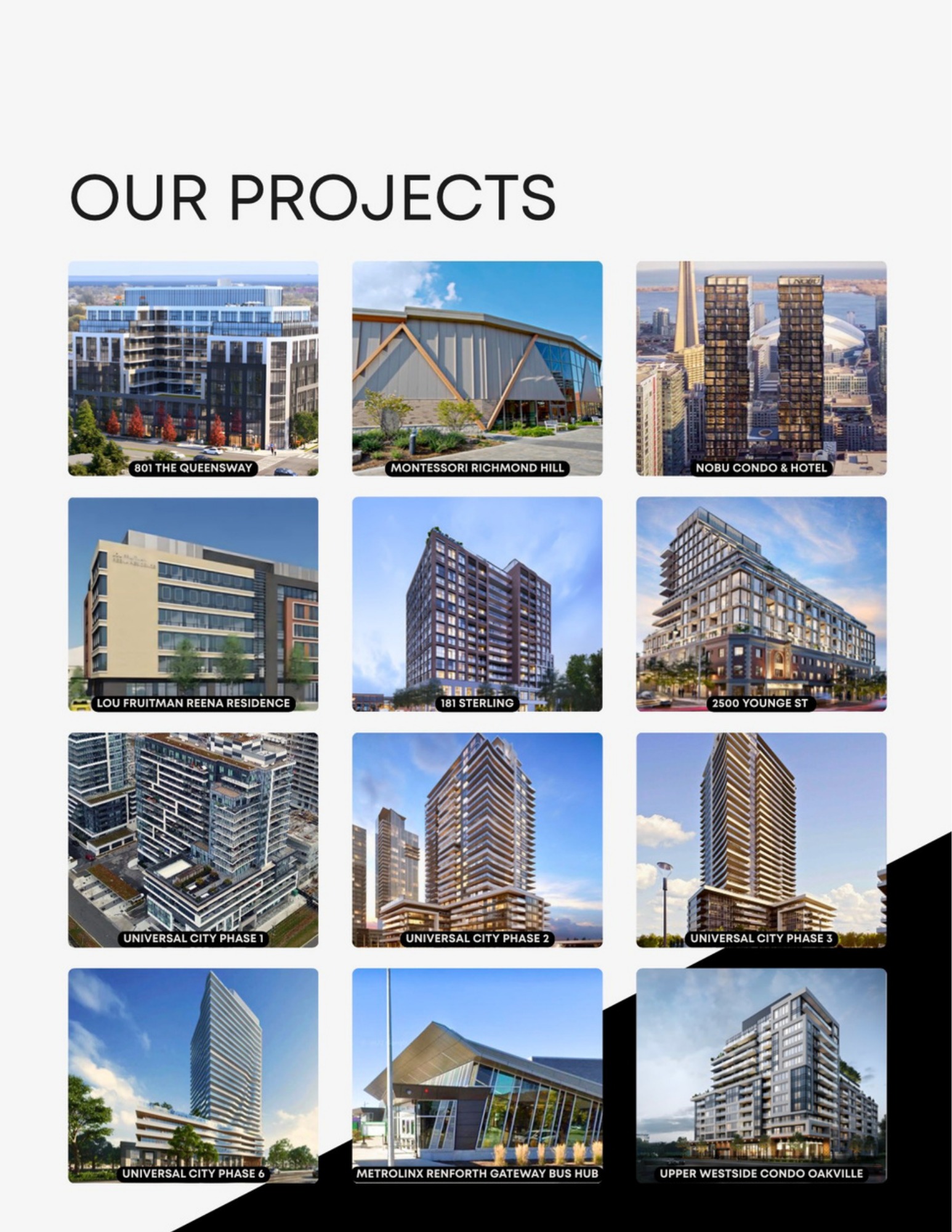 MultiWide Mechanical — company profile · Selected projects