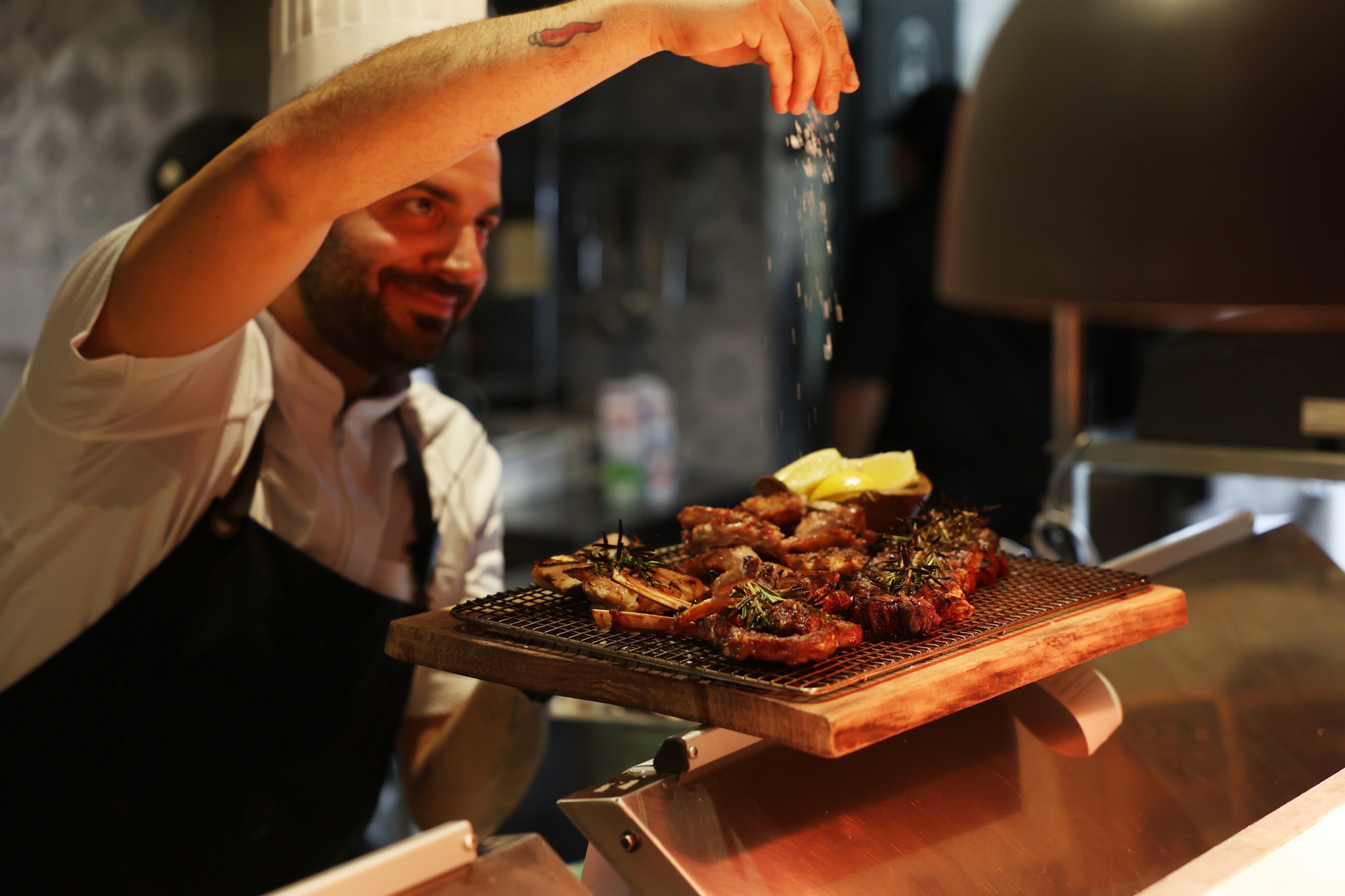 Osteria Gente — The finishing touch