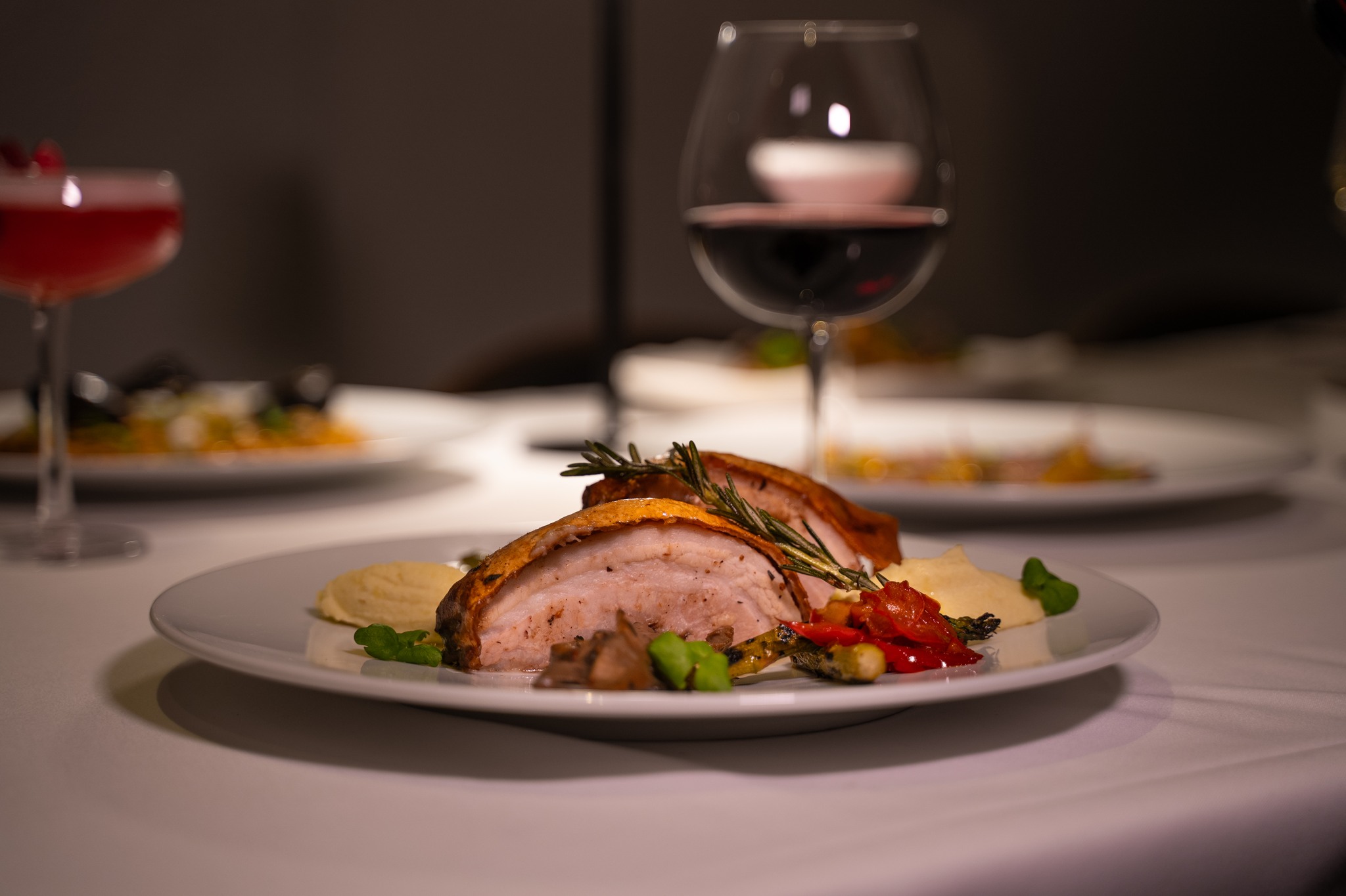 Osteria Gente — A plate, in the spotlight