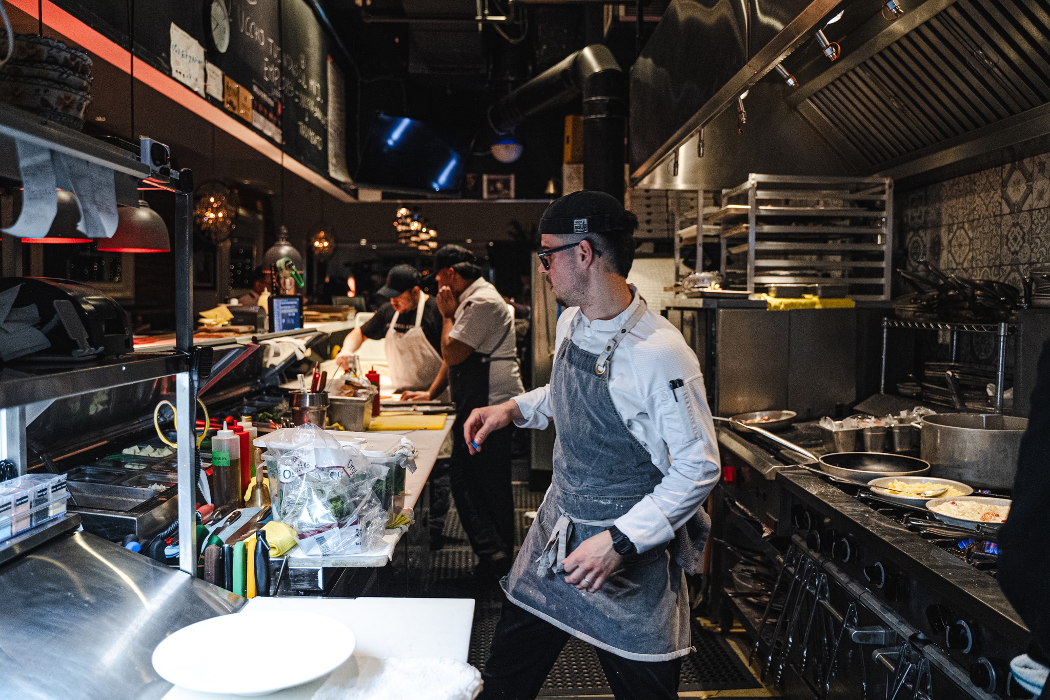 Osteria Gente — In the kitchen