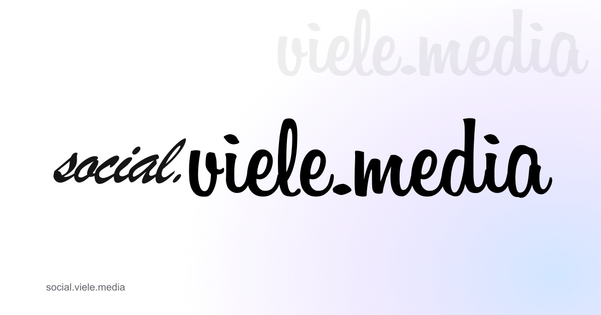 social.viele.media