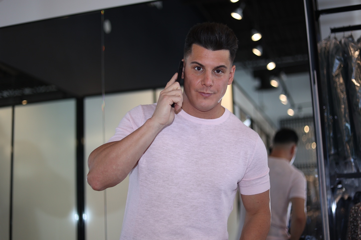 Fun fact: taking work calls while shopping increases work enjoyment by 100%