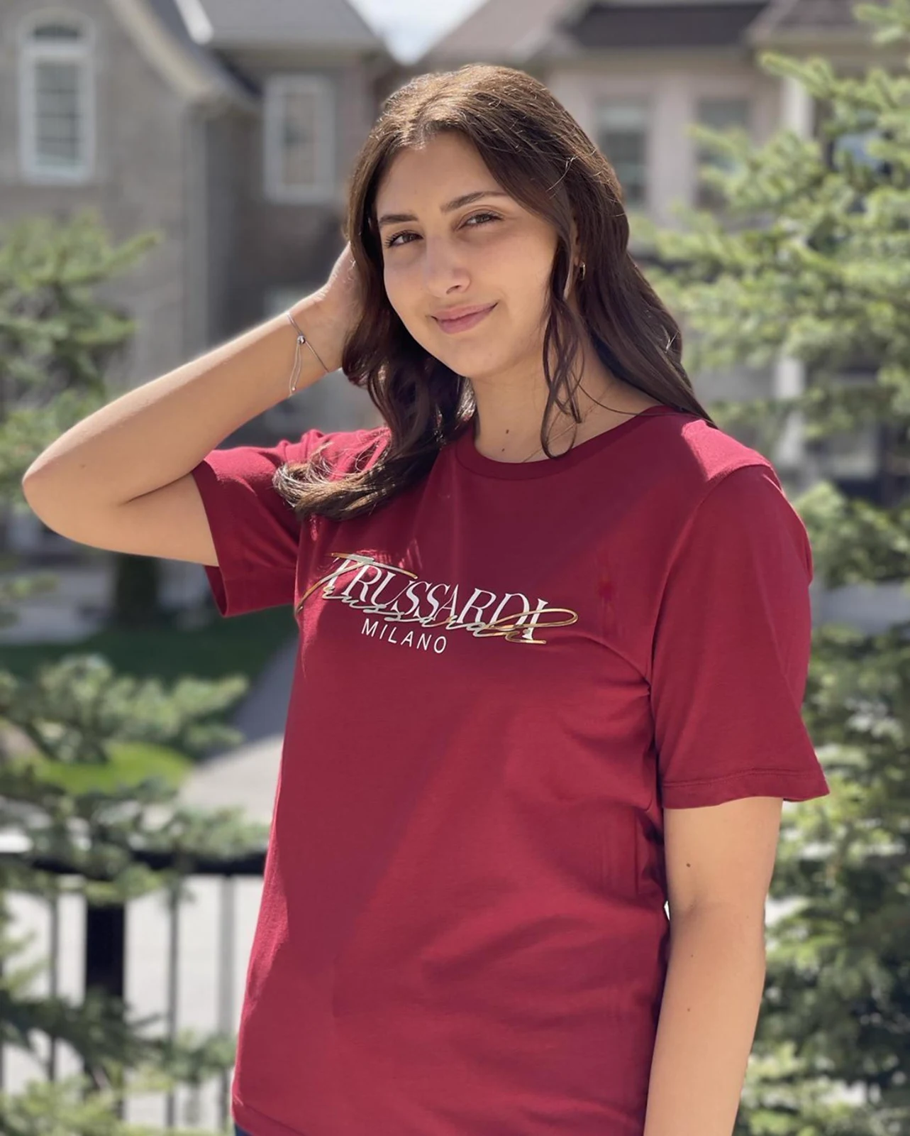 Nothing says simple and elegant like a @trussardi tee. ☀️