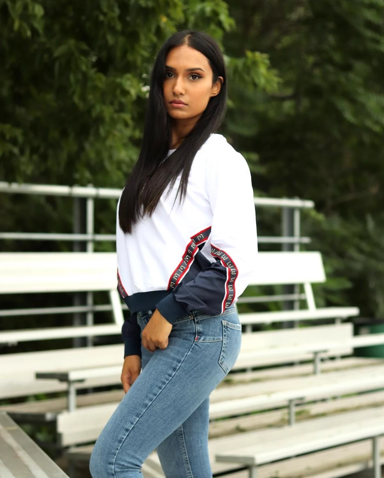 The perfect fit. See the new @liujoglobal women's collection in store.