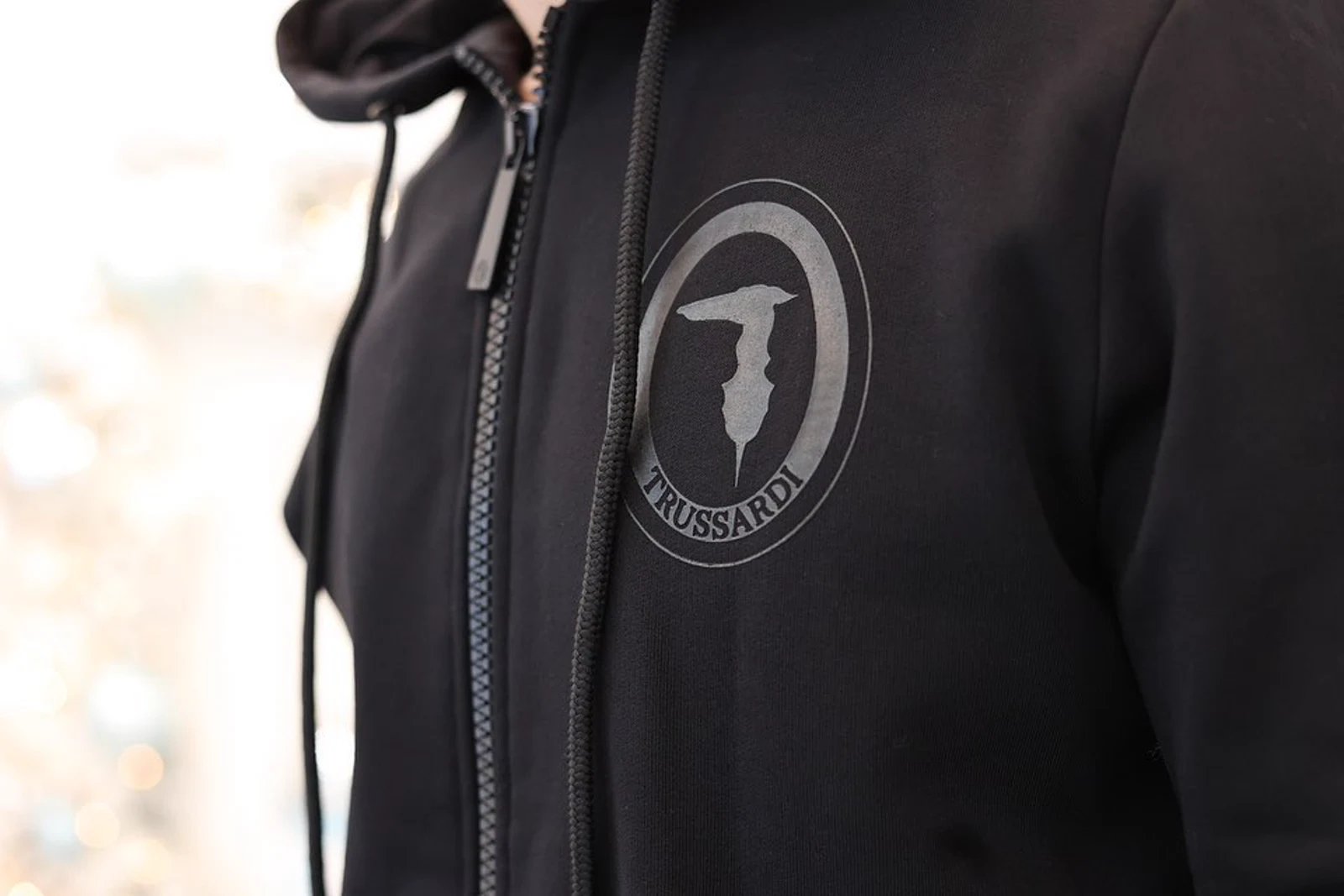 Can't go wrong with a classic black track suit.