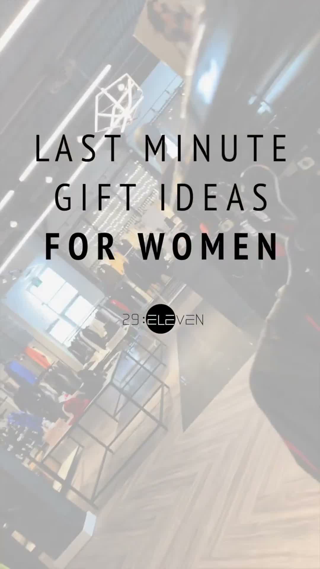 Clothes☑️
Shoes☑️
Accessories☑️

Guarantee we've got that last minute gift.