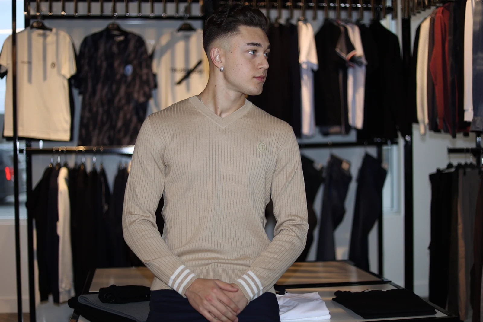 A new @trussardi feature. Questions about clothing details? DM us.