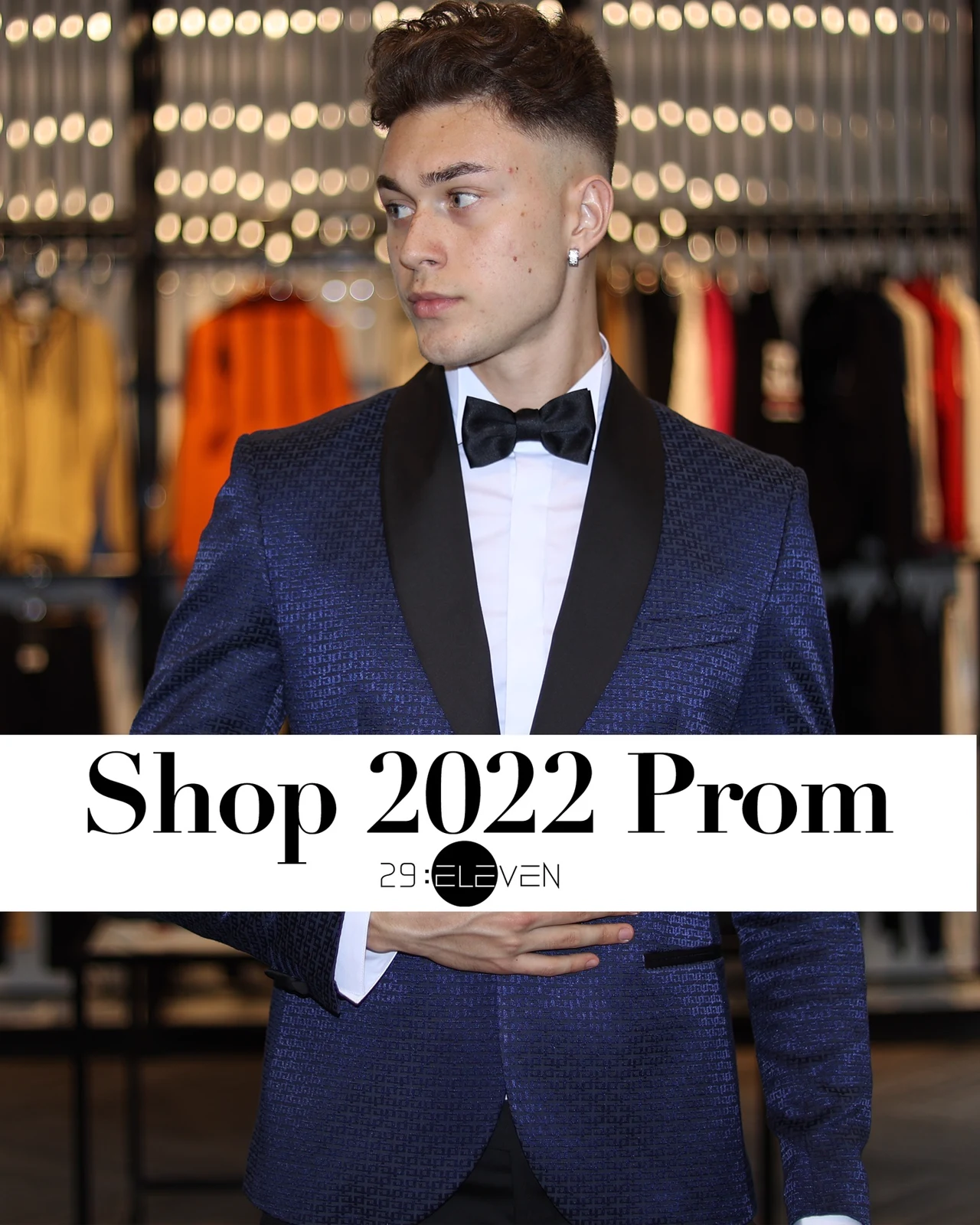 #Prom season is approaching🙌 Shop unique styles of men's suits and evening wear in store today!