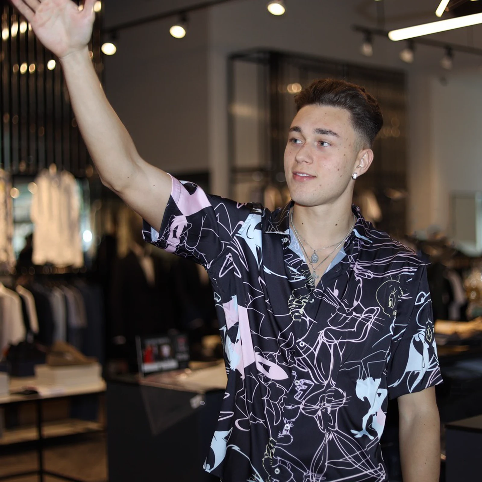 Welcoming the weekend with Looney Toons and @familyfirstmilano. Shop the entire collection in store today.
