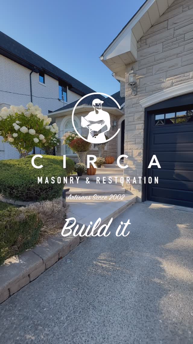 Elegant limestone front steps, mortar matched tuckpointing, custom parging, and everything in between. At Circa, we specialize in complete e