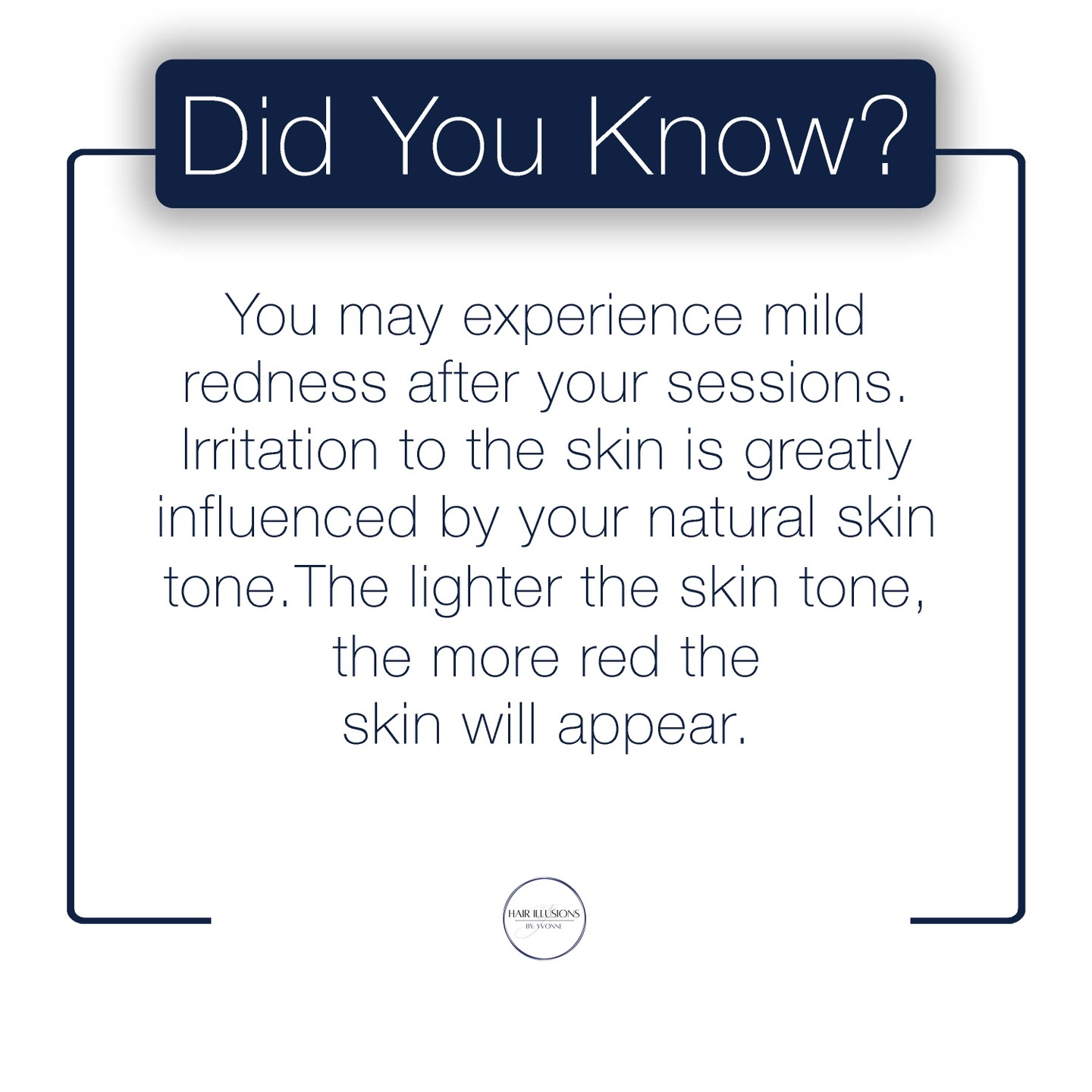 Mild redness is nothing to fear! Your scalp may need a couple days to settle after your procedure. Have any questions about about the proces