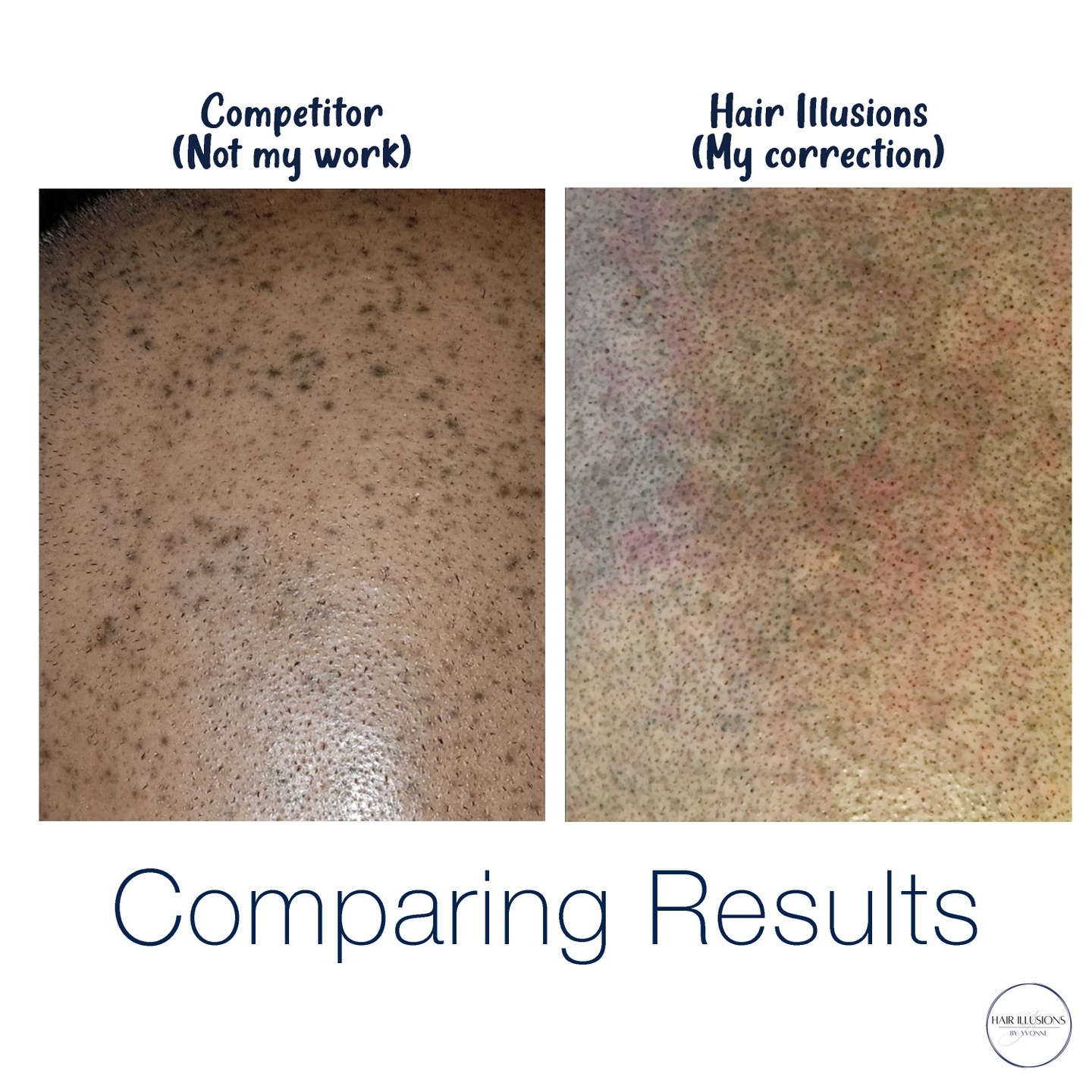 This client's first SMP application by another artist left him dissatisfied to say the least. I was able to bring all of the microdots toget