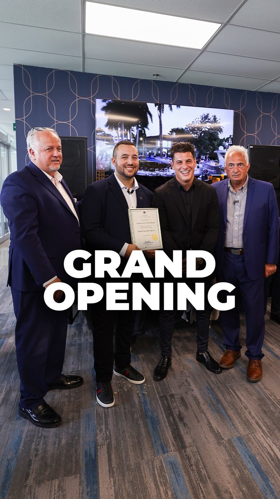 Spark · Headquarters grand opening