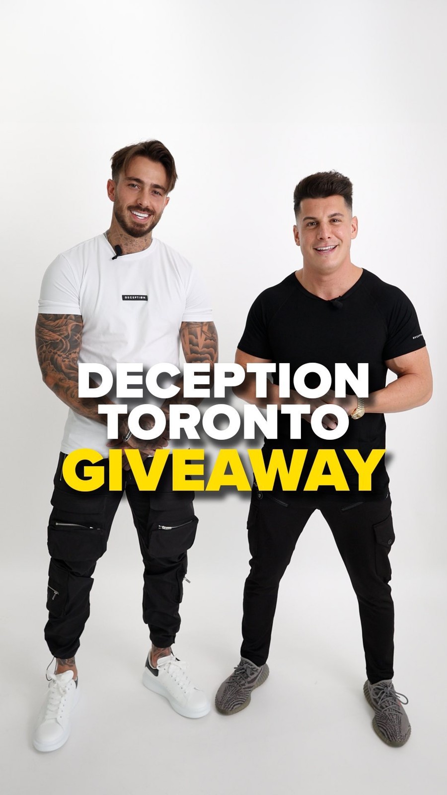 IT’S GIVEAWAY TIME! 🎁 We are giving away $250 to the @deceptiontoronto online store! 

HOW TO ENTER: 
- follow @deceptiontoronto 
- follow @