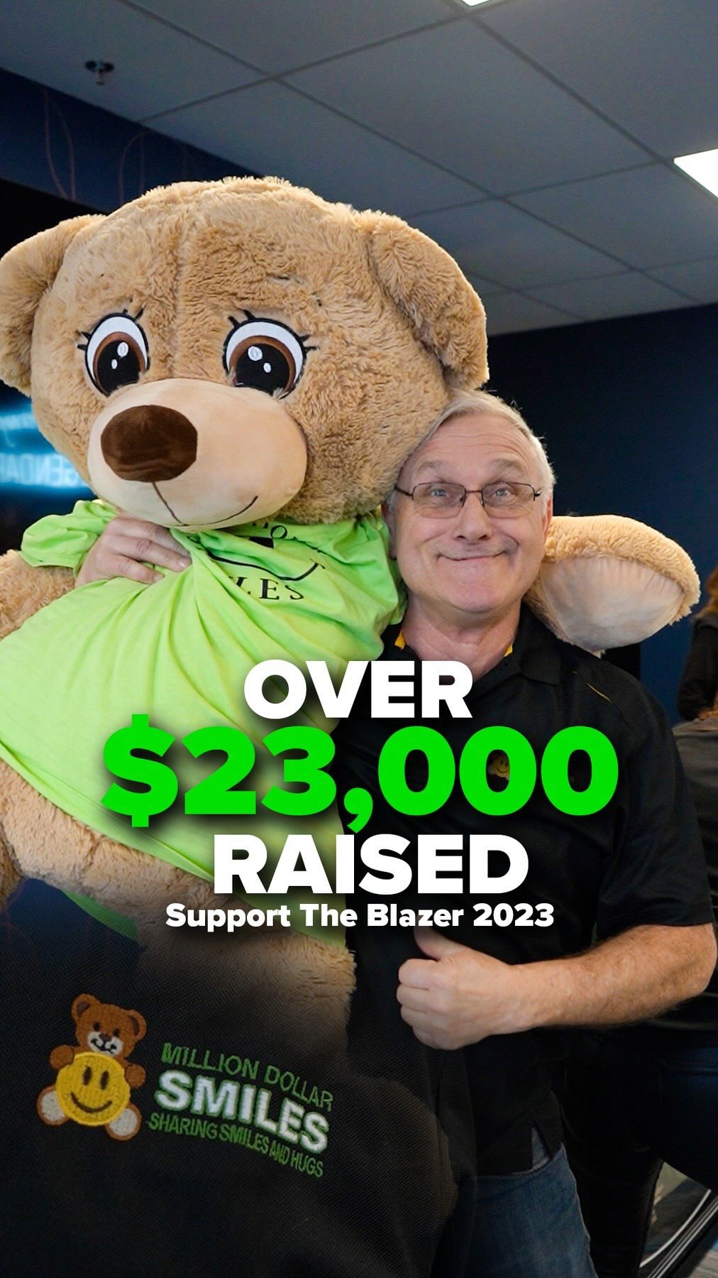 This year’s Support The Blazer campaign could not have been more of a success! Our CEO @nickregina wore a green blazer for a whole month and